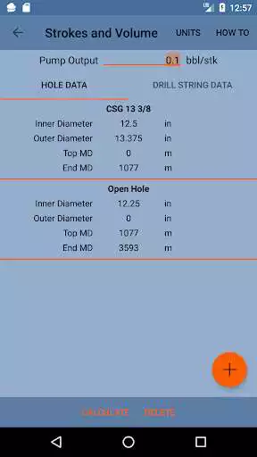 Play Strokes and Volume Calculator