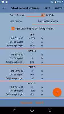 Play Strokes and Volume Calculator