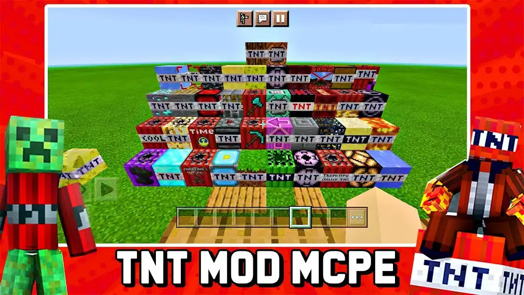 Play Strongest TNT Mod Minecraft PE  and enjoy Strongest TNT Mod Minecraft PE with UptoPlay