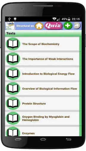 Play Structural and Metabolism Biochemistry as an online game Structural and Metabolism Biochemistry with UptoPlay