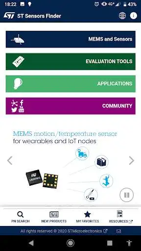 Play ST Sensors Finder  and enjoy ST Sensors Finder with UptoPlay