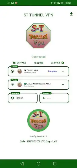 Play ST TUNNEL VPN as an online game ST TUNNEL VPN with UptoPlay