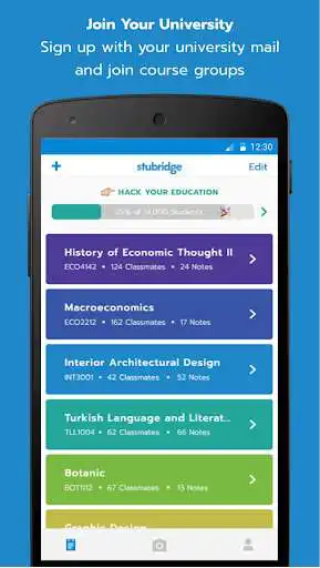 Play APK Stubridge - Connect Classmates  and enjoy Stubridge - Connect Classmates with UptoPlay com.stubridge