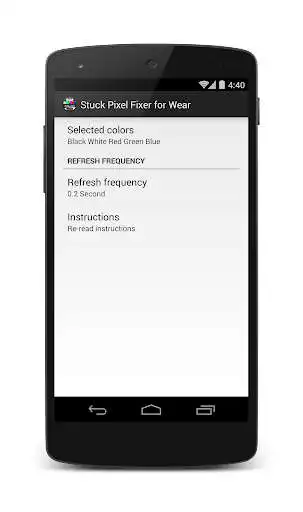 Play Stuck Pixel Fixer for Wear