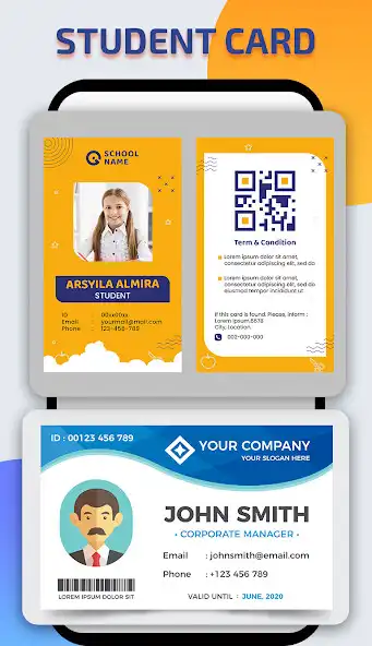 Play Student Card Maker as an online game Student Card Maker with UptoPlay