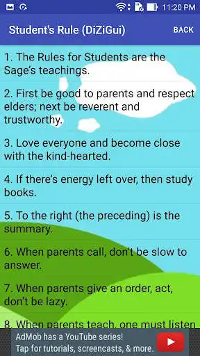 Play Student Rules (DiZiGui) as an online game Student Rules (DiZiGui) with UptoPlay