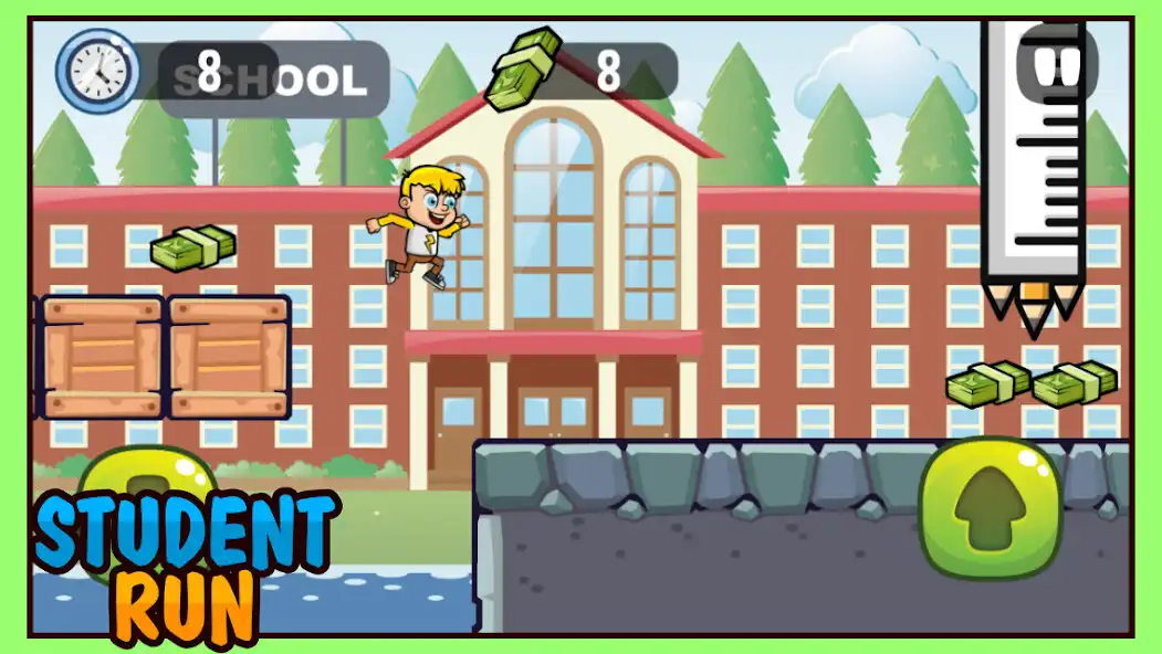 Play Student Run as an online game Student Run with UptoPlay