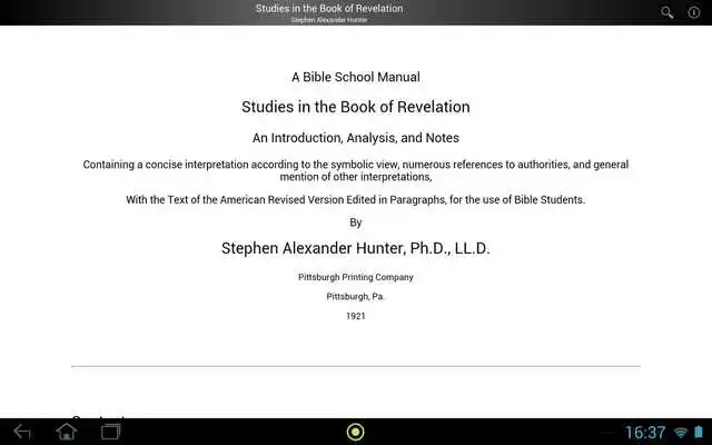 Play Studies in Book of Revelation