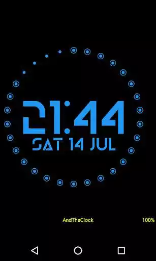 Play Studio News Clock Live Wallpaper