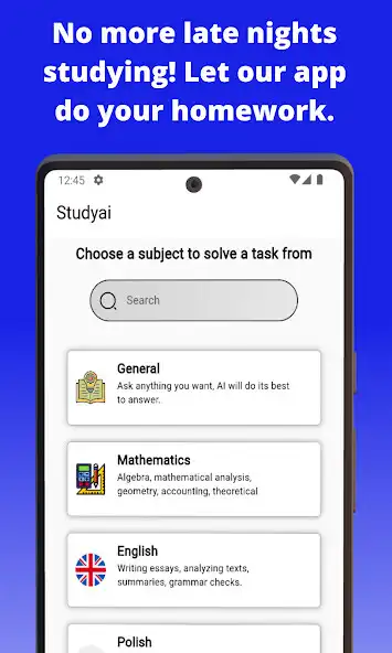 Play Studyai (Homework with AI)  and enjoy Studyai (Homework with AI) with UptoPlay