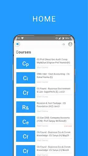 Play Study App - CA, CS, CSEET, CMA Online Classes as an online game Study App - CA, CS, CSEET, CMA Online Classes with UptoPlay