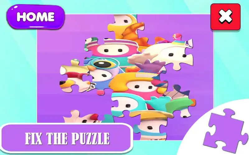 Play Stumble Jigsaw Guys Puzzle as an online game Stumble Jigsaw Guys Puzzle with UptoPlay