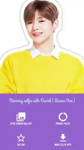 Play Stunning selfie with Daniel ( Wanna One ) as an online game Stunning selfie with Daniel ( Wanna One ) with UptoPlay
