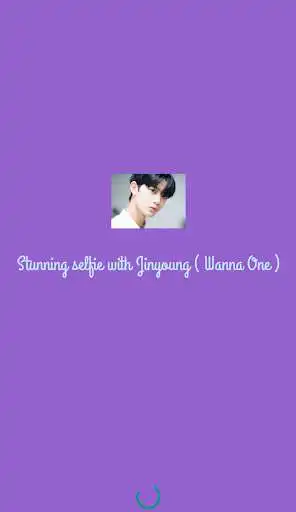 Play Stunning selfie with Jinyoung ( Wanna One )  and enjoy Stunning selfie with Jinyoung ( Wanna One ) with UptoPlay