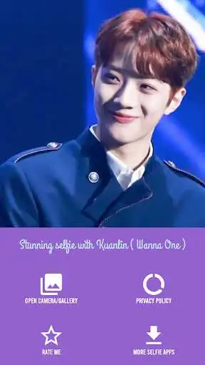 Play Stunning selfie with Kuanlin ( Wanna One ) as an online game Stunning selfie with Kuanlin ( Wanna One ) with UptoPlay