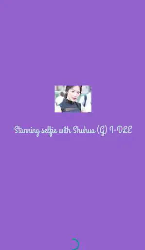 Play Stunning selfie with Shuhua (G) I-DLE  and enjoy Stunning selfie with Shuhua (G) I-DLE with UptoPlay