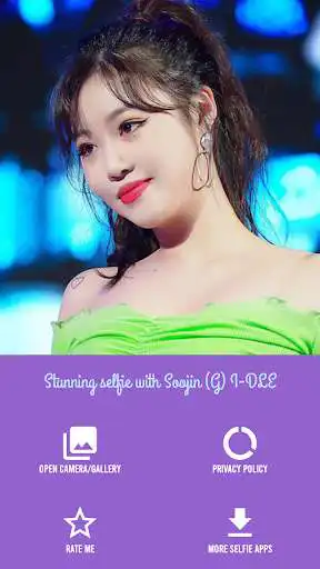 Play Stunning selfie with Soojin (G) I-DLE as an online game Stunning selfie with Soojin (G) I-DLE with UptoPlay