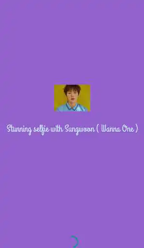 Play Stunning selfie with Sungwoon ( Wanna One )  and enjoy Stunning selfie with Sungwoon ( Wanna One ) with UptoPlay