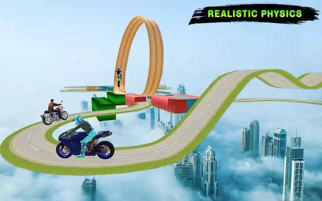 Play stunt bike tricky 2018:  The Big Stunt master