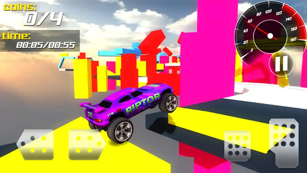 Play Stunt Car Racing 3D  and enjoy Stunt Car Racing 3D with UptoPlay