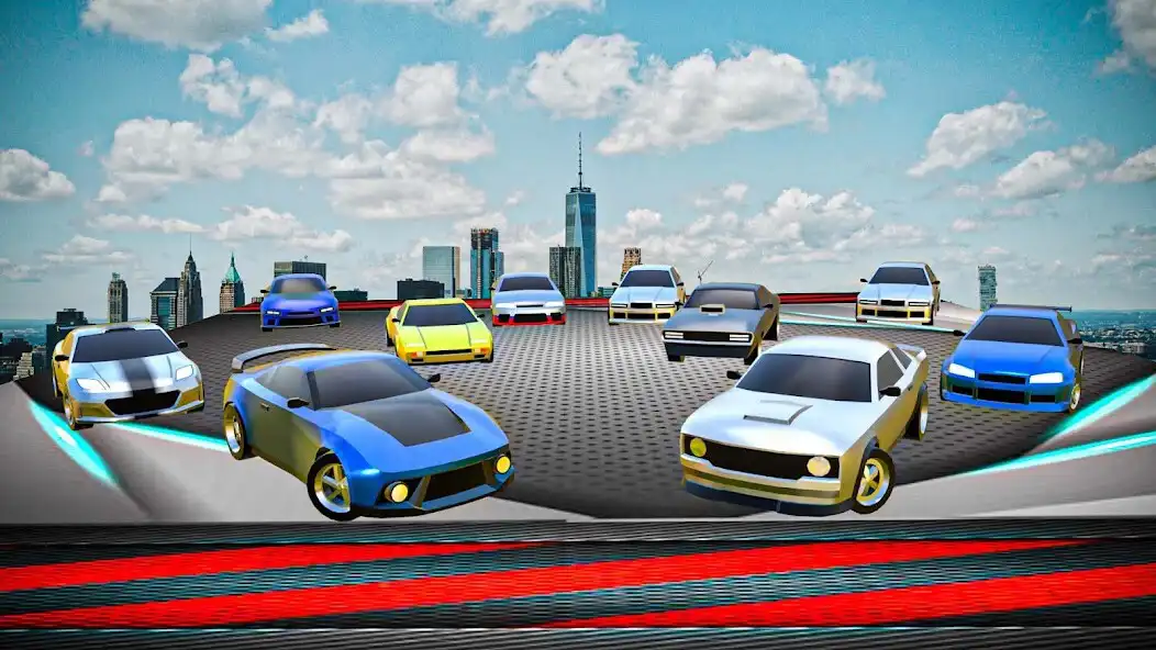 Stunt Cars- Car Jumping Games online game with UptoPlay