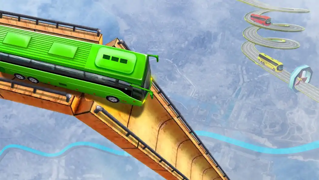 Play Stunt Driving Games: Bus Games as an online game Stunt Driving Games: Bus Games with UptoPlay