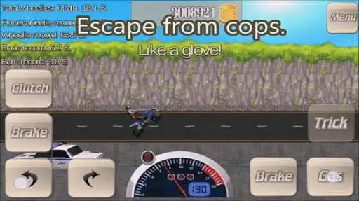 Play Stunt King - Wheelie Motorbike stunts game as an online game Stunt King - Wheelie Motorbike stunts game with UptoPlay