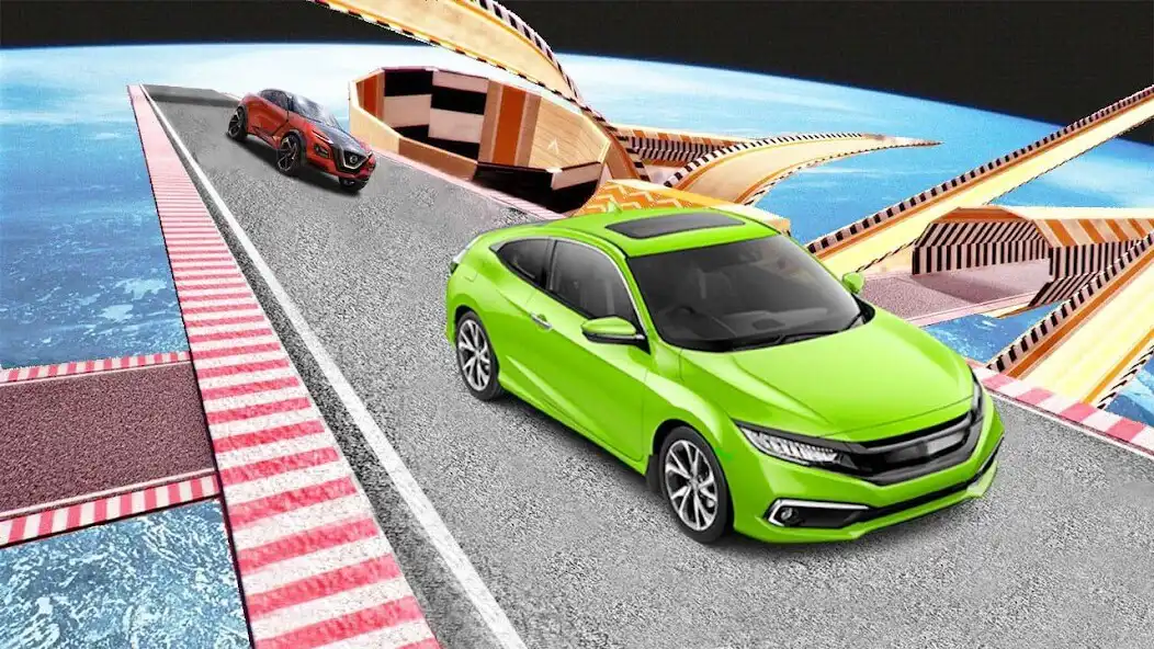 Play Stunts Car Driving Game as an online game Stunts Car Driving Game with UptoPlay