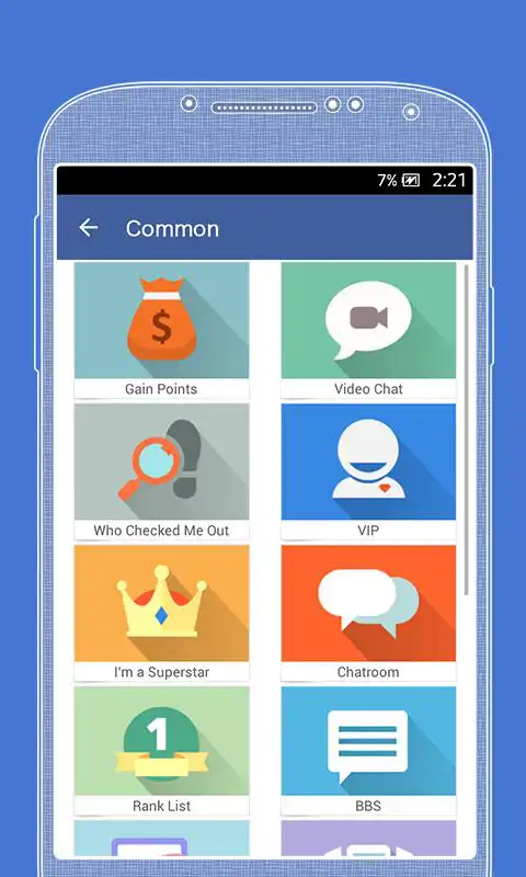Play Style of Facebook for SayHi