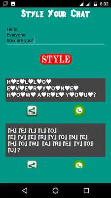 Play Style Your Chat