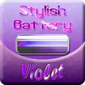 Free play online Stylish Battery Violet APK