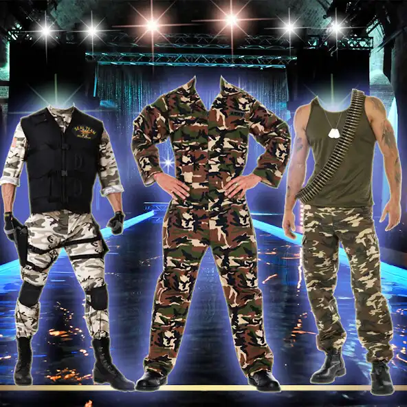 Play Stylish Commando Suit Editor as an online game Stylish Commando Suit Editor with UptoPlay