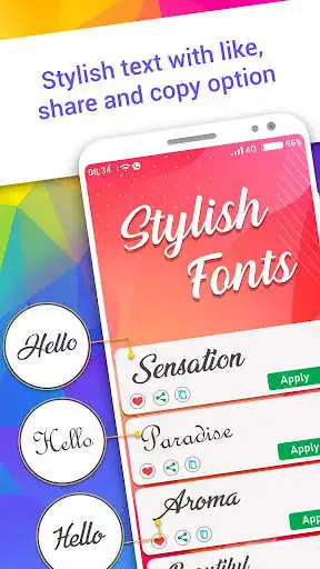Play Stylish Fonts Free, Text Repeater & Chat Styles  and enjoy Stylish Fonts Free, Text Repeater & Chat Styles with UptoPlay