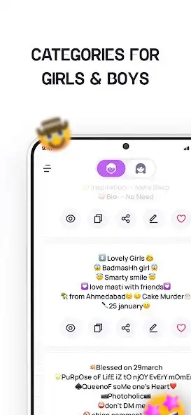 Play Stylish Insta Bio with Emojis as an online game Stylish Insta Bio with Emojis with UptoPlay