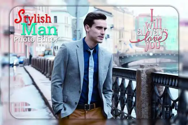 Play Stylish Man Photo Editor