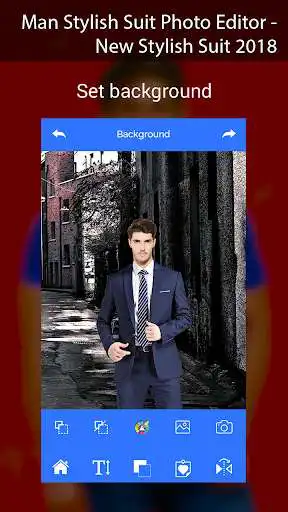Play Stylish Man Suit Photo Editor - New Stylish Suit