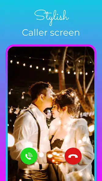 Play Stylish Photo Caller Screen  and enjoy Stylish Photo Caller Screen with UptoPlay