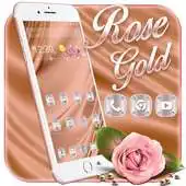 Free play online Stylish Rose Gold Silk Theme APK Free play online Stylish Rose Gold Silk Theme APK