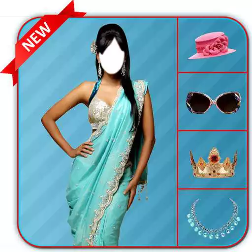 Run free android online Stylish Saree Photo Editor APK