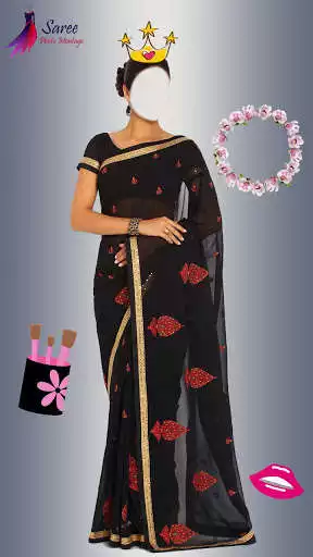 Play APK Stylish Saree Photo Editor  and enjoy Stylish Saree Photo Editor with UptoPlay com.fivex.stylish.saree.photo.editor