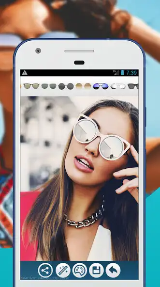 Play Stylish Sunglasses Photo Editor