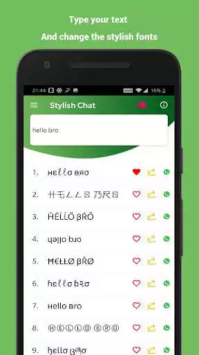 Play Stylish Text - Cool fonts for chat (Stylish Text)  and enjoy Stylish Text - Cool fonts for chat (Stylish Text) with UptoPlay