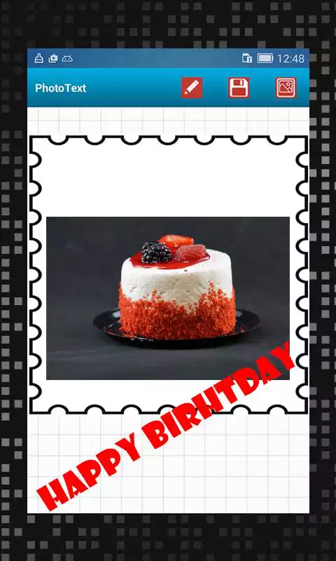 Play stylish text on photos