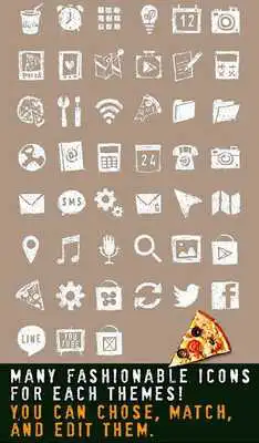 Play Stylish wallpaper-Pizza Time!-