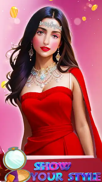 Play Stylist Dress up: Makeup Games as an online game Stylist Dress up: Makeup Games with UptoPlay
