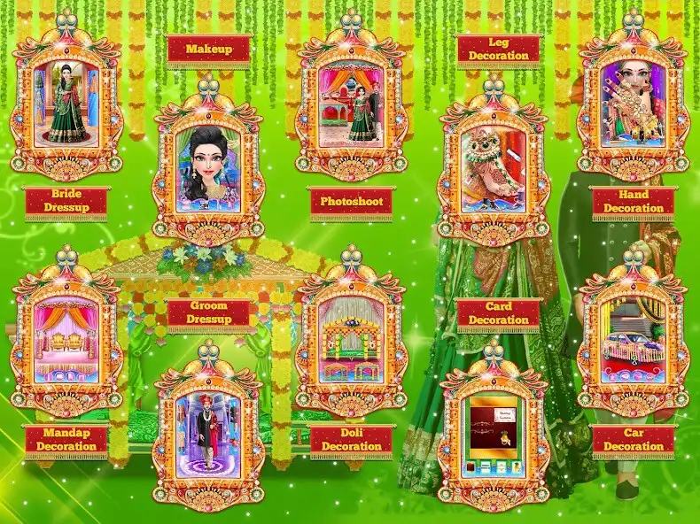 Play Stylist Indian Wedding Rituals as an online game Stylist Indian Wedding Rituals with UptoPlay