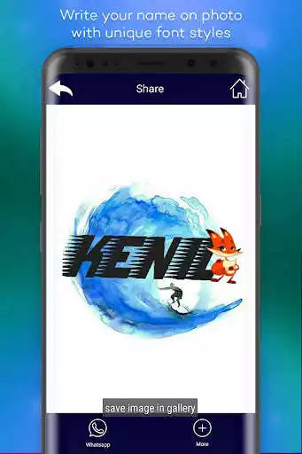 Play Stylist Name Art Photo Editor as an online game Stylist Name Art Photo Editor with UptoPlay