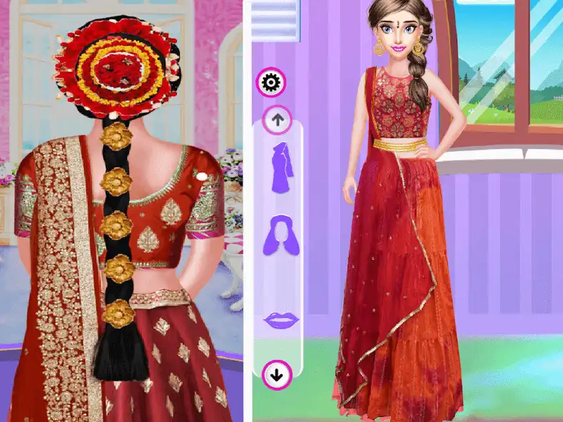 Play Stylist Royal Indian Wedding as an online game Stylist Royal Indian Wedding with UptoPlay