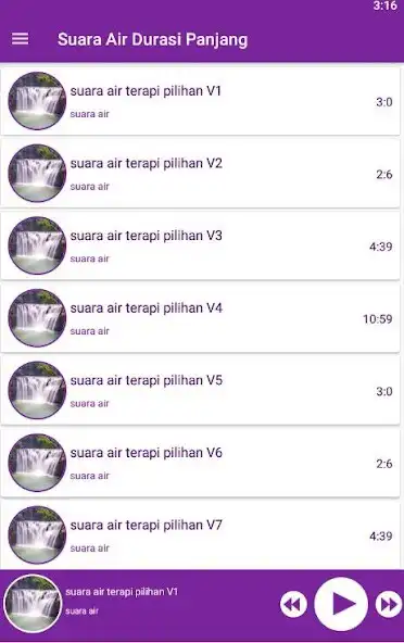 Play Suara Air Terapi Durasi Panjang  and enjoy Suara Air Terapi Durasi Panjang with UptoPlay