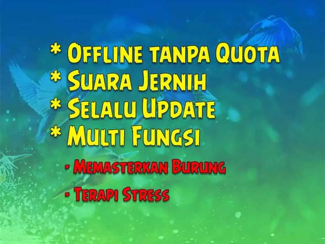 Play Suara Burung Blackthroat Gacor - Offline